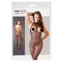 Bodystocking Erotico Aperto al Seno e all'Inguine - Nero (S-L) 