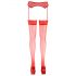 Cottelli - Calze in pizzo rosso - 4/L