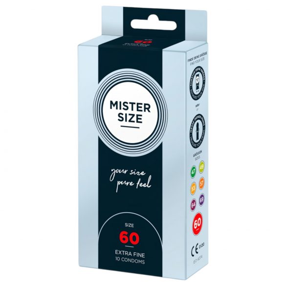 Mister Size preservativi ultrasottili - 60mm (10pz)