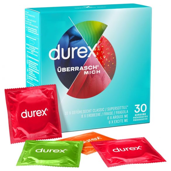 Durex - Pacchetto preservativi aromatizzati (30 pezzi)