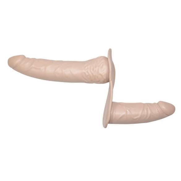 Doppio dildo con imbracatura regolabile - You2Toys 