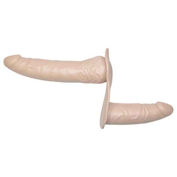 Doppio dildo con imbracatura regolabile - You2Toys 