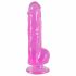 Dildo Gigante "Jerry" Rosa Trasparente You2Toys 