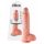 Dildo Realistico King Cock 10 con Testicoli Grande (25 cm) - Colore Naturale 