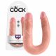 King Cock doppio dildo (medio) - naturale