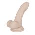 Dildo Realistico in Silicone con Ventosa - Piccolo (Naturale) 