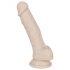 Dildo realistico in silicone con ventosa - dimensione media (naturale) 