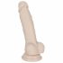 Dildo realistico in silicone con ventosa - dimensione media (naturale) 