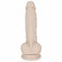 Dildo realistico in silicone con ventosa - dimensione media (naturale) 