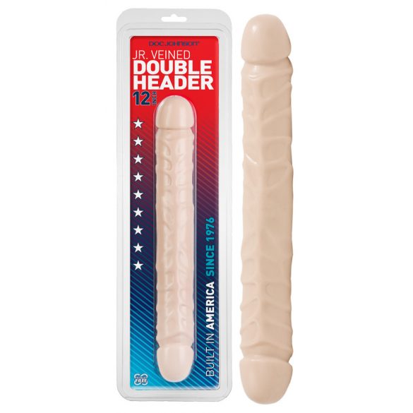 Doppio Dildo Generoso Doc Johnson - Naturale (30,5cm) 