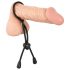 Bad Kitty - cinturino per testicoli e pene in silicone (nero)