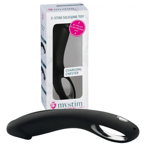 Mystim Charging Chester - Dildo Elettrostimolatore in Silicone 