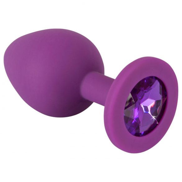 Colorful JOY - Plug anale in silicone medio (viola)