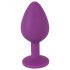 Colorful JOY - Plug anale in silicone medio (viola)