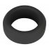 Anello Fallico Spesso in Silicone Black Velvet (Diametro Interno 2,6cm) - Nero 