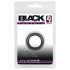 Anello Fallico Spesso in Silicone Black Velvet (Diametro Interno 2,6cm) - Nero 