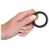 Anello Fallico Spesso Black Velvet (3,8cm) - Nero 