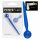 Dilator Sperm Stopper - dilatatore uretrale in silicone con sfera (blu)