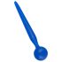 Dilator Sperm Stopper - dilatatore uretrale in silicone con sfera (blu)