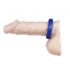 You2Toys - Trio di anelli in silicone a parete spessa (blu) 