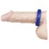 You2Toys - Trio di anelli in silicone a parete spessa (blu) 