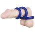 You2Toys - Trio di anelli in silicone a parete spessa (blu) 