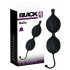 Duo di palline vaginali ondulate Black Velvet 