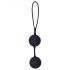 Duo di palline di piacere Black Velvet in silicone 