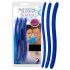 You2Toys - Set dilatatori in silicone blu per uretra (3 pezzi)