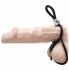 You2Toys - Triplo anello regolabile per pene e testicoli (nero) 