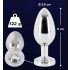 You2Toys - Sextreme - plug anale in acciaio (2,4 cm)