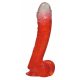 Dildo Jolly Formato Realistico con Ventosa (rosso traslucido) 