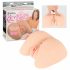 Amante Realistica Duo - Vagina e Ano in Materiale Loveclone RX 