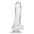 Dildo Trasparente con Ventosa 