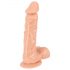 Dildo Realistico con Testicoli - Grande (Naturale) 