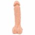 Dildo Realistico con Testicoli - Grande (Naturale) 