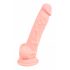 Dildo in silicone medico realistico (18cm) - colore naturale 