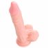 Dildo Realistico in Silicone Medico (21cm) - Color Carne 