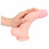 Dildo Realistico in Silicone Medico (20cm) - Colore Naturale 