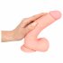 Dildo Medico Realistico in Silicone (20cm) - Color Naturale 