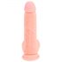 Medical - dildo dritto in silicone medico (20cm) - naturale