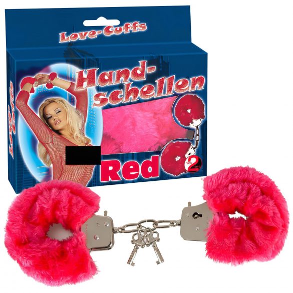 Manette di Peluche - Rosse 