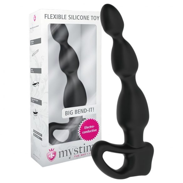 mystim Big Bend-it! - Stimolatore anale elettro con sfere