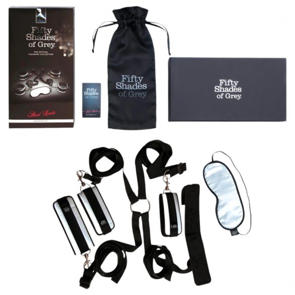 Kit BDSM "Hard Limits" della Collezione Cinquanta Sfumature di Grigio 