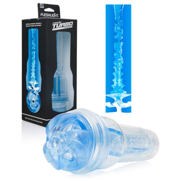 Fleshlight Turbo con Effetto di Aspirazione - Masturbatore (blu) 