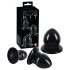 You2Toys - Kit di Plug Anali Elasticizzati - Set 3 pezzi (nero)