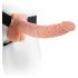 Dildo Realistico con Imbracatura Regolabile "Fetish Strap-on 9" - Cavezza e Pene Protesico (Color Carne) 