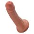 Dildo Realistico King Cock Latino 15 cm - Marrone 