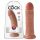 King Cock 20 cm - Naturale Scuro