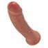 Dildo King Cock 8 Latino (20 cm) - Naturale Scuro 